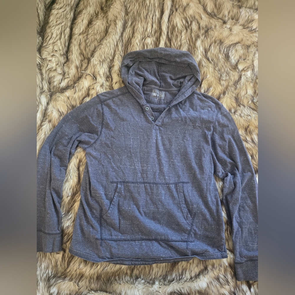 Converse Dark Blue Hooded Sweatshirt